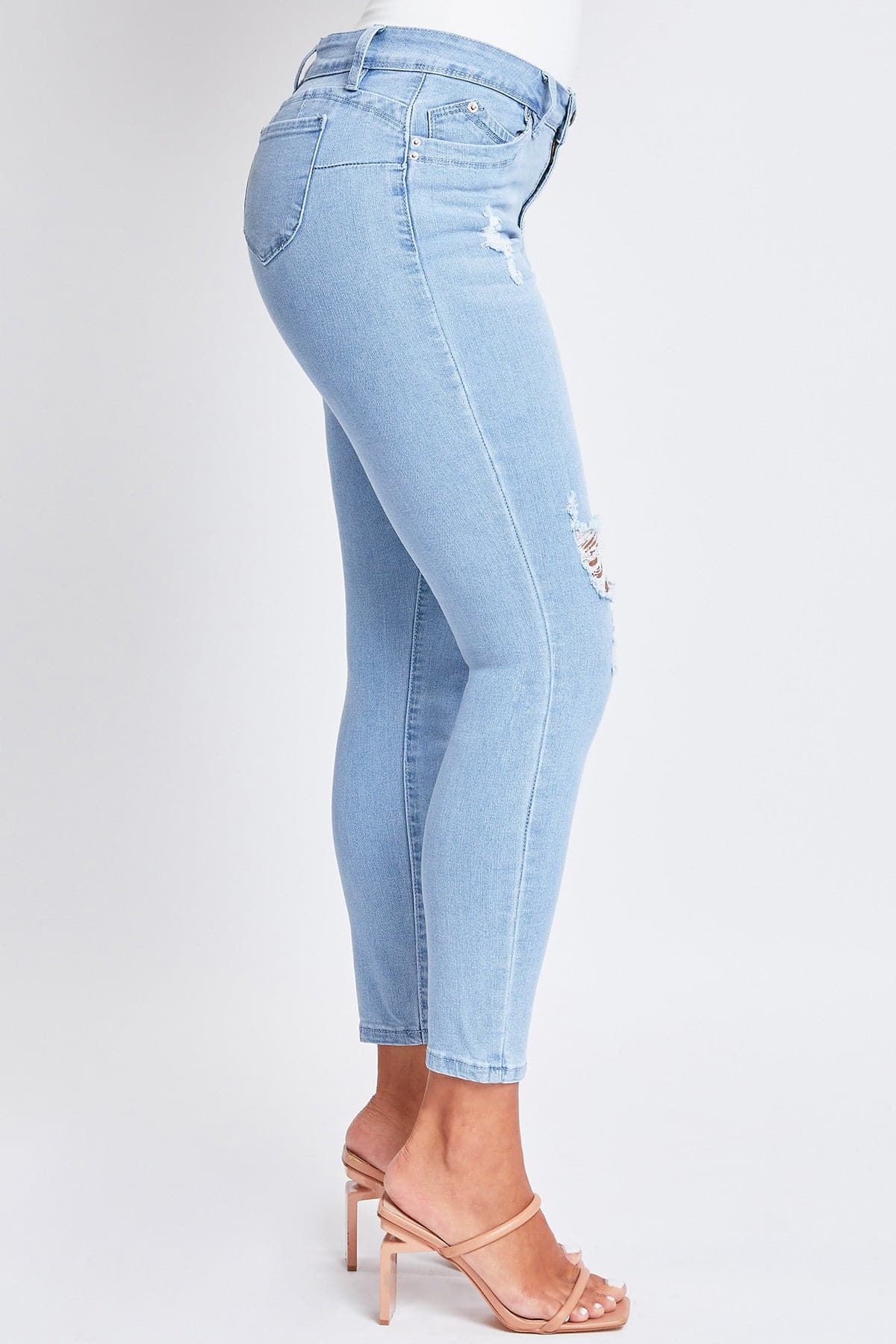 WannaBettaButt Skinny Distressed Jeans