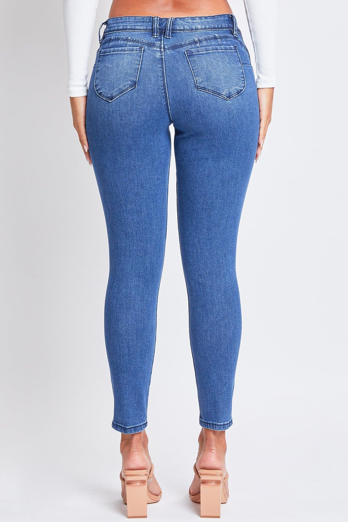WannaBettaButt Skinny Distressed Jeans